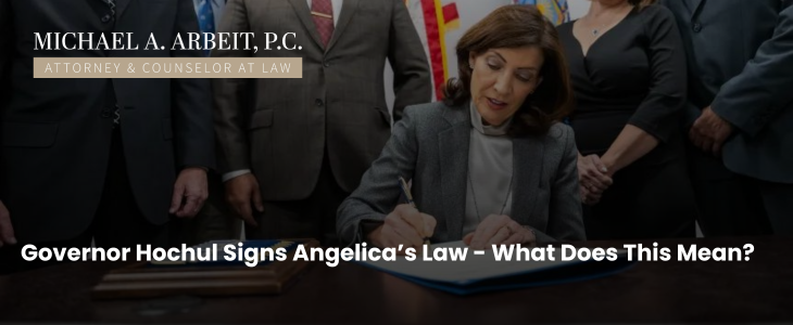 Governor Hochul signs Angelicas Law